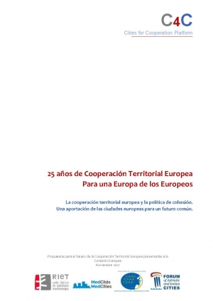 25 anos de Cooperación Territorial Europea Para unha Europa dos Europeos