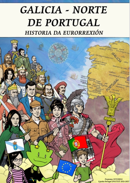 Cómic: Galicia - Norte de Portugal, Historia da Eurorrexión