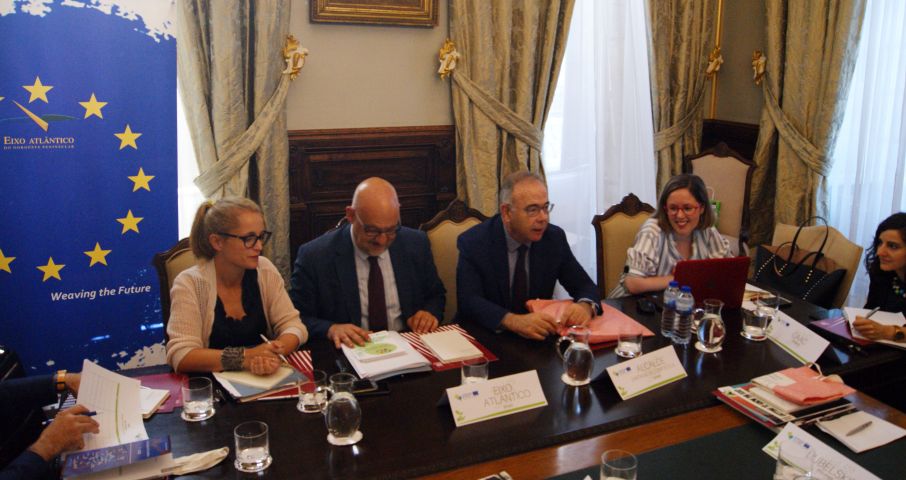 Santiago acoge la puesta en marcha del proyecto EURE que lidera el Eixo Atlántico