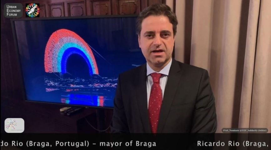 O alcalde de Braga, unha das “Voces de Solidariedade” da ONU