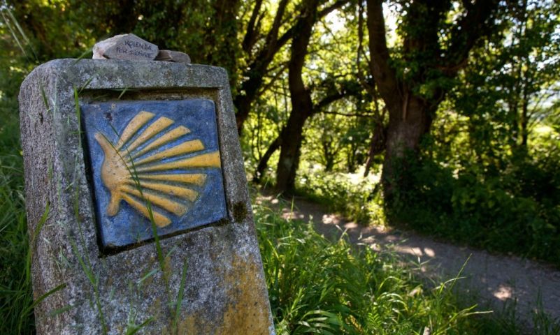 Camino de Braga a Santiago de Compostela ya acogió más de dos mil peregrinos