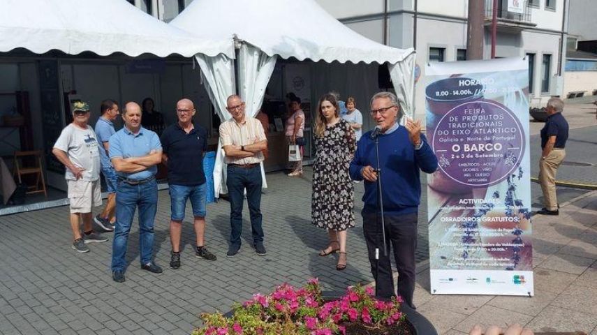 Éxito de participación na Feira de Produtos Tradicionais do Eixo Atlántico
