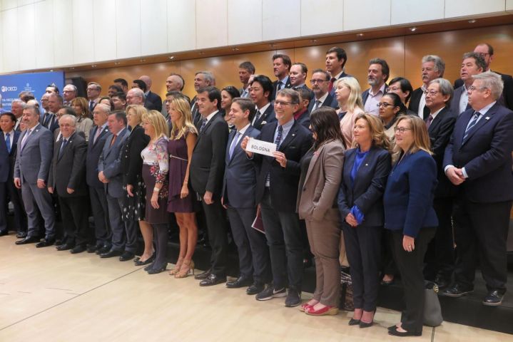 Los alcaldes de Pontevedra y Braga participan en Atenas en el Champion Mayors organizado por la OCDE