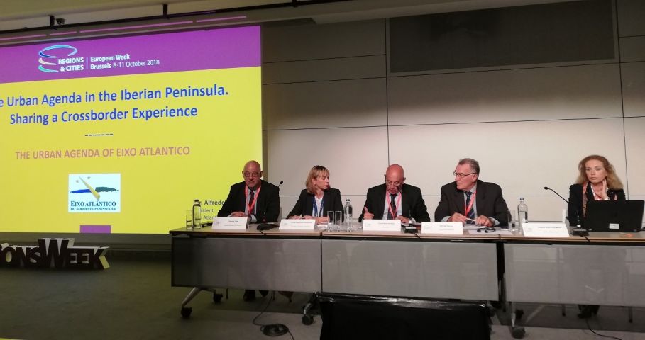 O Eixo apresenta em Bruxelas a primeira agenda urbana transfronteiriça da Europa
