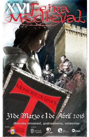 Monforte presenta la XVI edición de la Feira Medieval, que se celebrará el 31 de marzo y 1 de abril