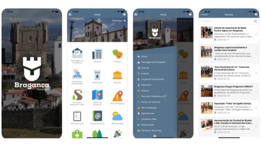 App "Bragança+perto" para residentes, visitantes e turistas