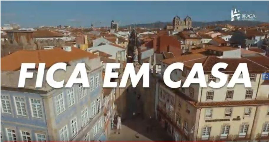 "Fica em Casa", mensagem de Braga aos seus cidadãos