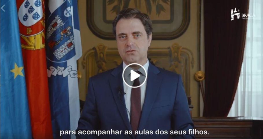 Presidente da CM de Braga apela à responsabilidade nesta fase em que se aproxima o aligeirar das restrições