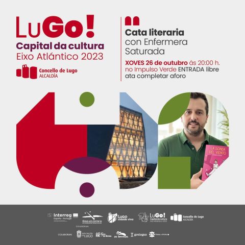 O Impulso Verde acollerá este xoves unha cata literaria co escritor lucense Héctor Castiñeira dentro da programación da Capital da Cultura