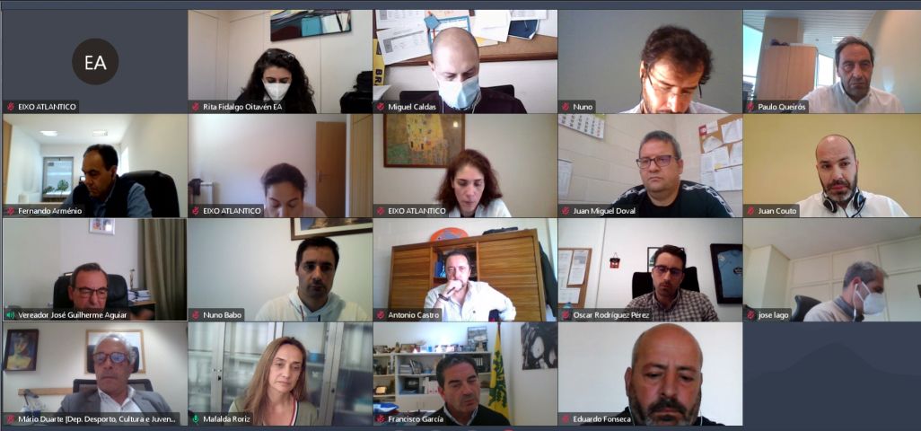 Reunión del SE de Deportes del Eixo para trabajar en el relanzamiento de las actividades