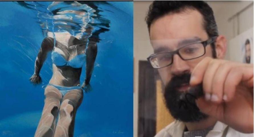 Entrevista al ganador de la X Bienal de Pintura del Eixo Atlántico