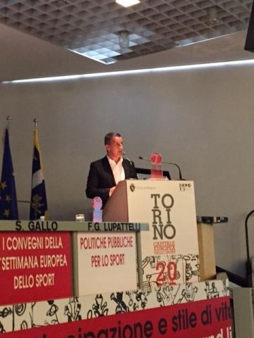 Guimarães  se convierte en ejemplo de promoción del deporte, en Turín que es Capital Europea del Deporte 2015
