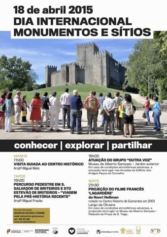 Guimarães commemora Dia Internacional de Monumentos e Sítios com diversificado programa cultural