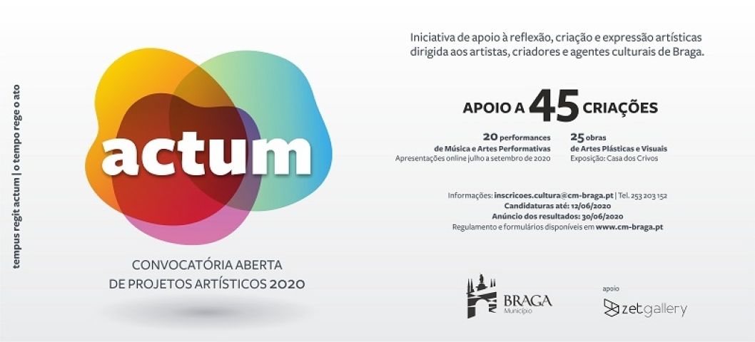 Câmara Municipal de Braga lança programa de apoio a artistas locais
