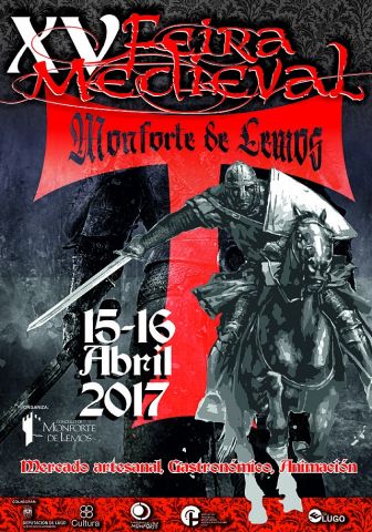 Monforte presenta a XV edición da Feira Medieval, que se celebrará o 15 e 16 de abril
