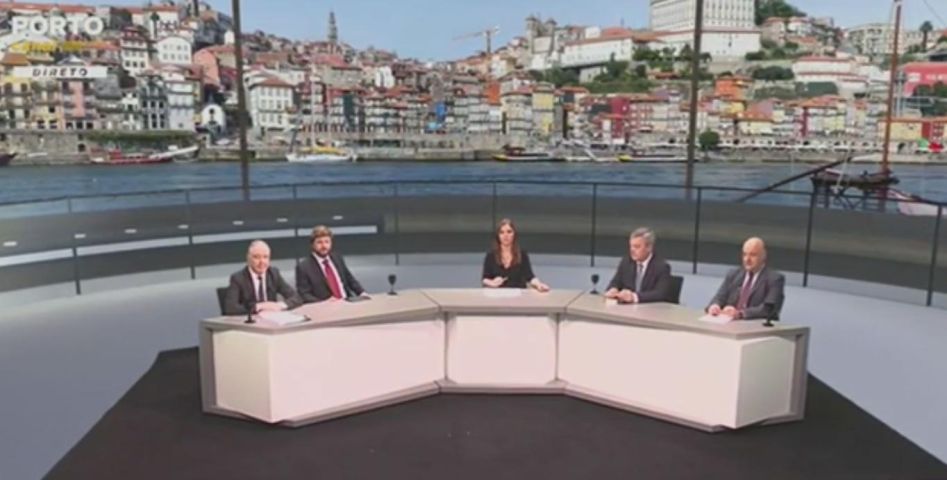 Eixo Atlántico participa en debate televisivo de Porto Canal