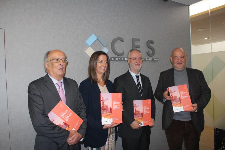 O Eixo Atlántico presenta o segundo Informe Socioeconómico no Club Financeiro de Santiago