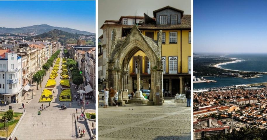 Las ciudades de Braga, Guimarães y Viana do Castelo figuran entre los 18 candidatos a destinos nacionales ideales para vacaciones en familia