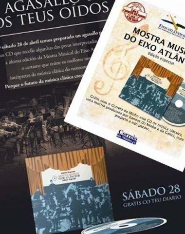 O Eixo Atlântico oferece música clássica com a imprensa galega e portuguesa