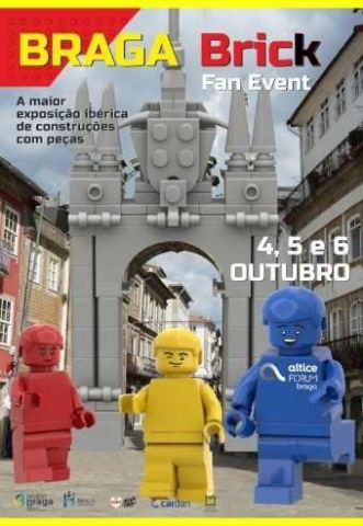 Braga Brick FAN convida famílias e escolas a uma viagem pelo mundo dos legos