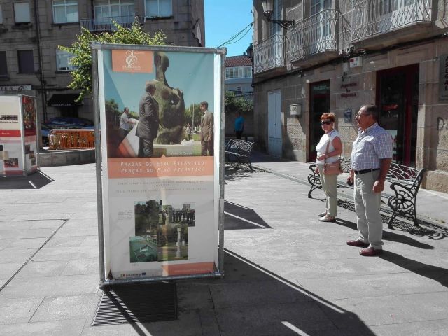 La Exposición de los 25 años del Eixo Atlántico, en O Carballiño