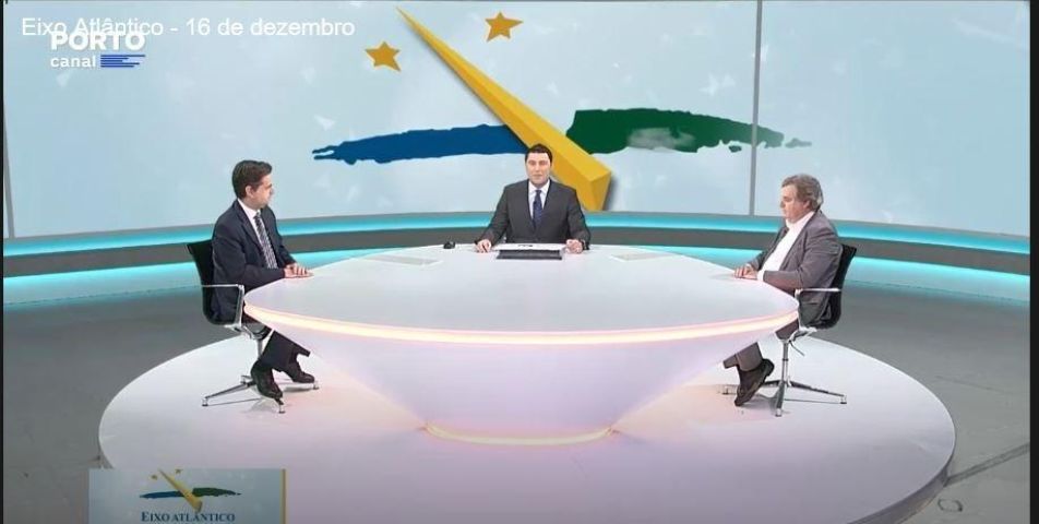 El Eixo Atlántico repasa en Porto Canal las relaciones entre Portugal y Galicia