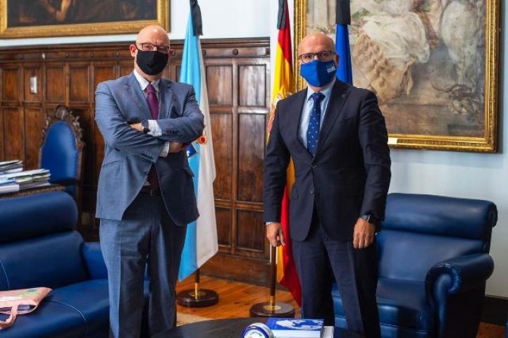 Xoán Vázquez Mao e Manuel Baltar iniciam os trâmites para a incorporação da Diputación de Ourense no Eixo Atlântico