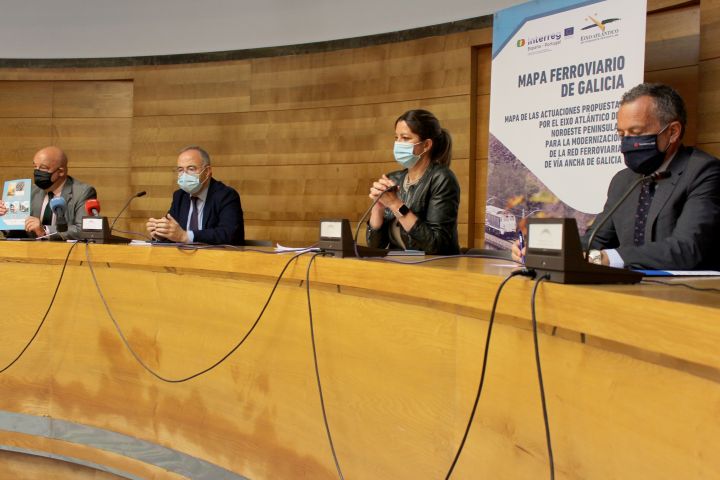 El Eixo Atlántico, galardonado con el premio Monforte al Ferrocarril