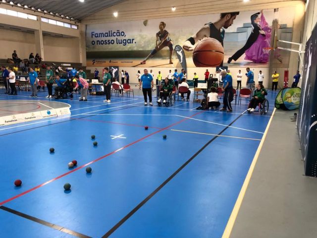 O I Torneo de Boccia DI do Eixo Atlántico celebrouse en Famalicão coa participación de 200 atletas