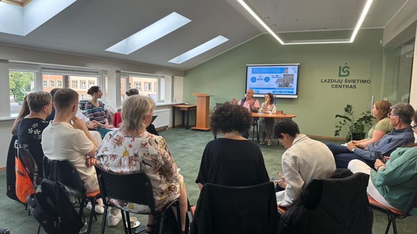 Arranca  el segundo encuentro de intercambio de experiencias del  proyecto EDIN, en Lazdijai, Lituania
