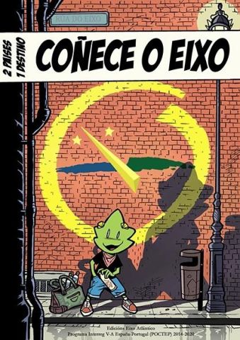 Coñece o Eixo Atlántico, un novo CÓMIC para achegar aos máis novos o patrimonio das cidades do Eixo Atlántico
