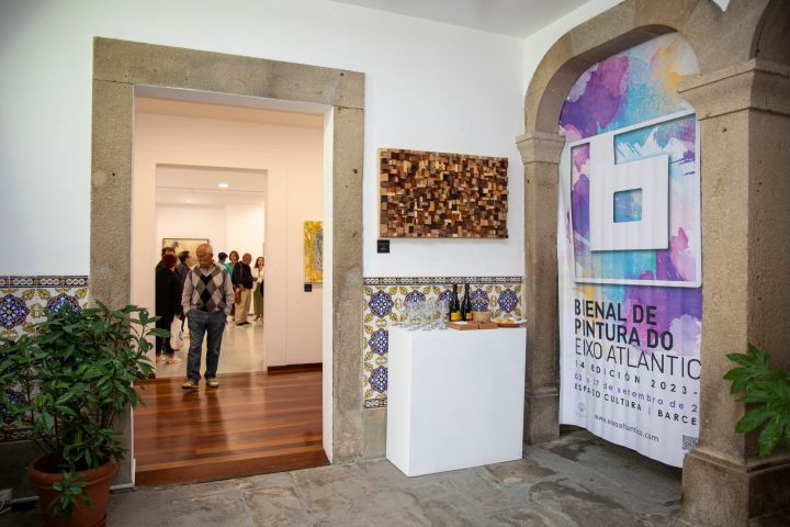A Bienal de Pintura do Eixo Atlántico chega ao Espaço Cultura de Barcelos