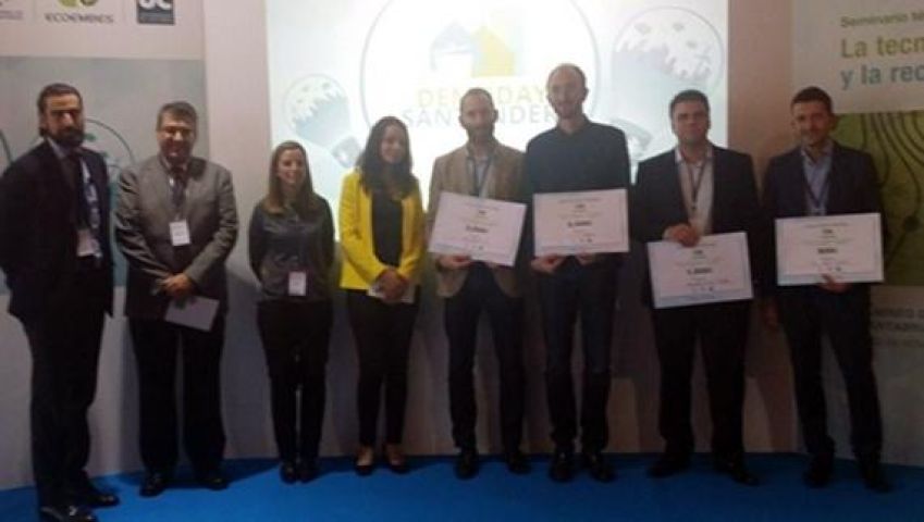 Técnico de Eixoecologia, galardonado co premio Demoday Santander