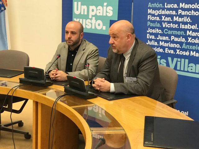 O Secretário-geral do Eixo Atlântico reúne-se com o líder da oposição no Parlamento Galego