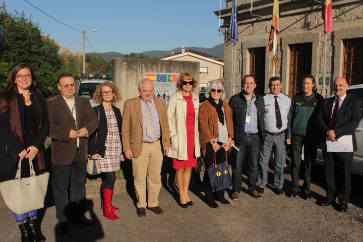 El Eixo Atlántico y la RIET organizaron la visita de la Comisión Europea a la frontera