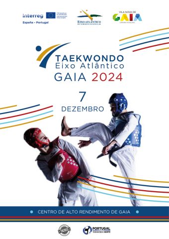 O IV Torneio de Taekwondo do Eixo Atlântico celebrar-se-á em V.N. de Gaia o 7 e 8 de dezembro