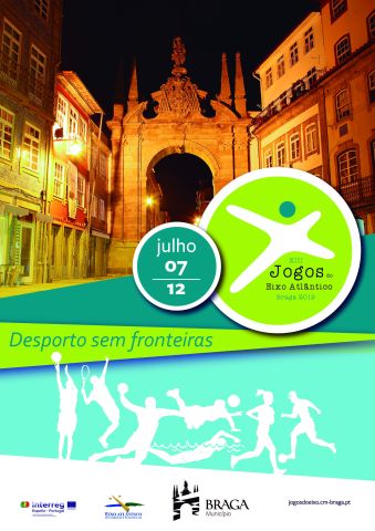 Programa de competiciones y actividades en los "Jogos do Eixo Atlântico" de Braga
