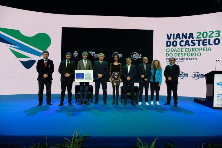 Viana do Castelo oficializada como Ciudad Europea del Deporte de 2023