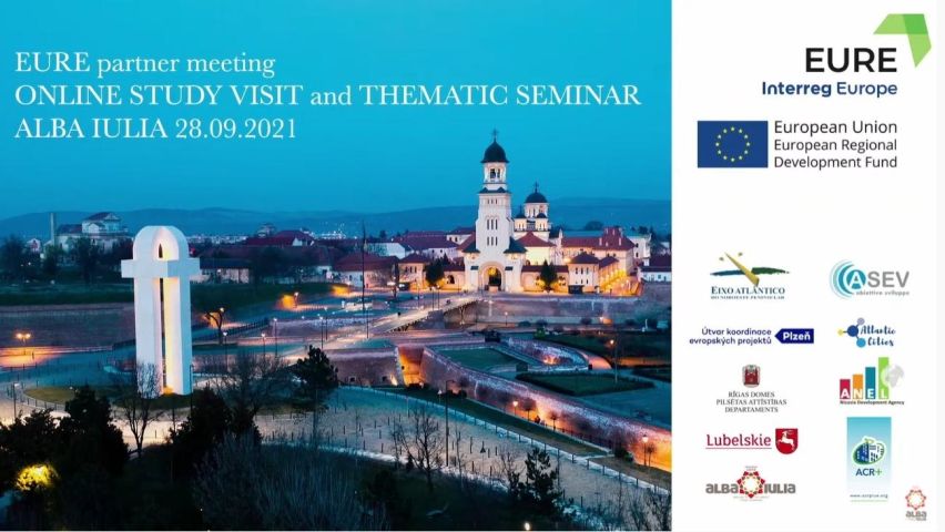 EURE: Seminario Temático organizado por Alba Iulia, Romanía Setembro 2021