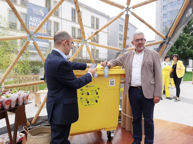 Lugo e Ecoembes poñen en marcha Reciclos, unha nova iniciativa para fomentar a reciclaxe de envases na cidade
