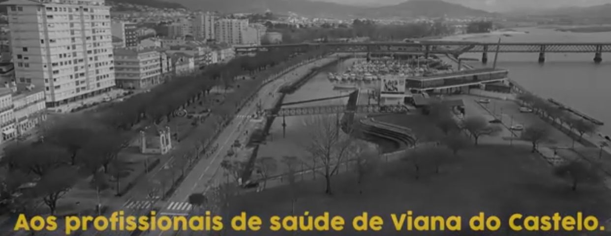 Viana do Castelo anima a sus ciudadanos y reconoce el esfuerzo del personal sanitario