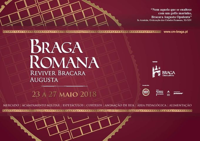 Braga romana: de 23 a 27 de maio