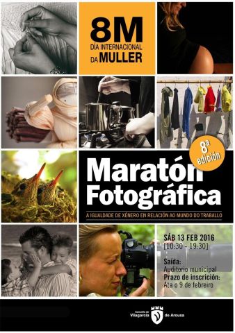 VIII Maratón Fotográfico por la igualdad, en Vilagarcía