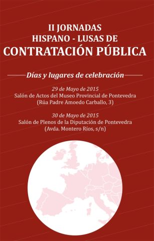 Jornadas Hispano-Lusas de Contratación Pública en Pontevedra