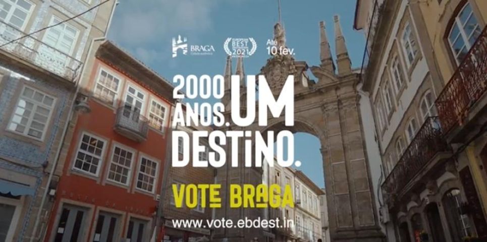 Braga, candidata a melhor destino turístico europeu 2021