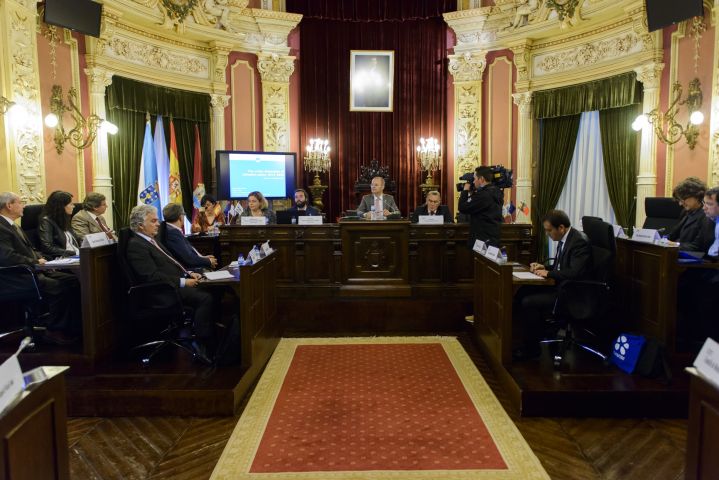 O Concello de Ourense acolhe uma reunião entre a responsável europeia de Políticas Urbanas e os Presidentes do Eixo Atlântico