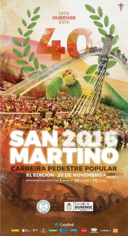 Ourense acollerá a Carreira Popular de San Martiño